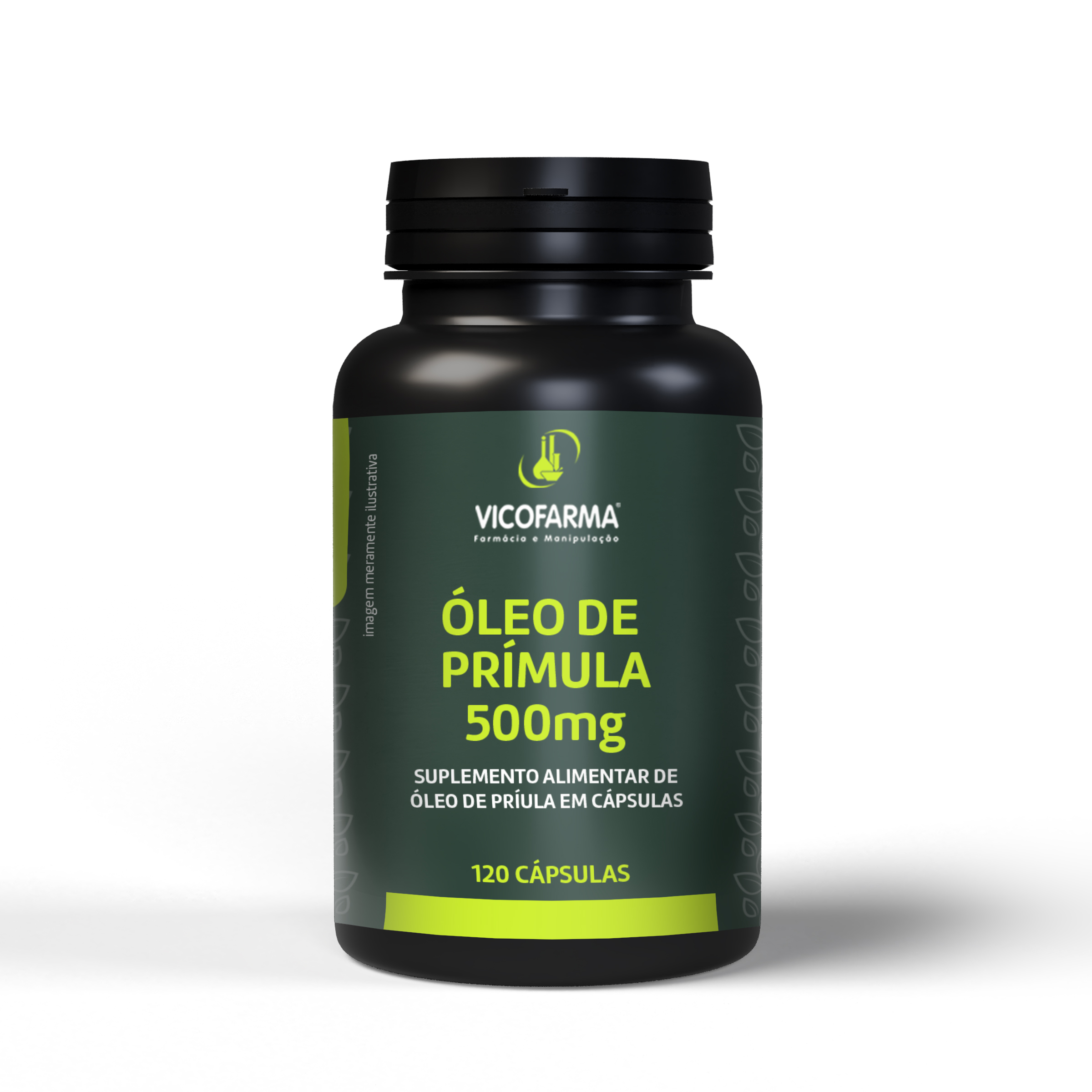 Óleo de Prímula – Suplemento de Ácidos Graxos Essenciais – 120 Cápsulas Oleosas