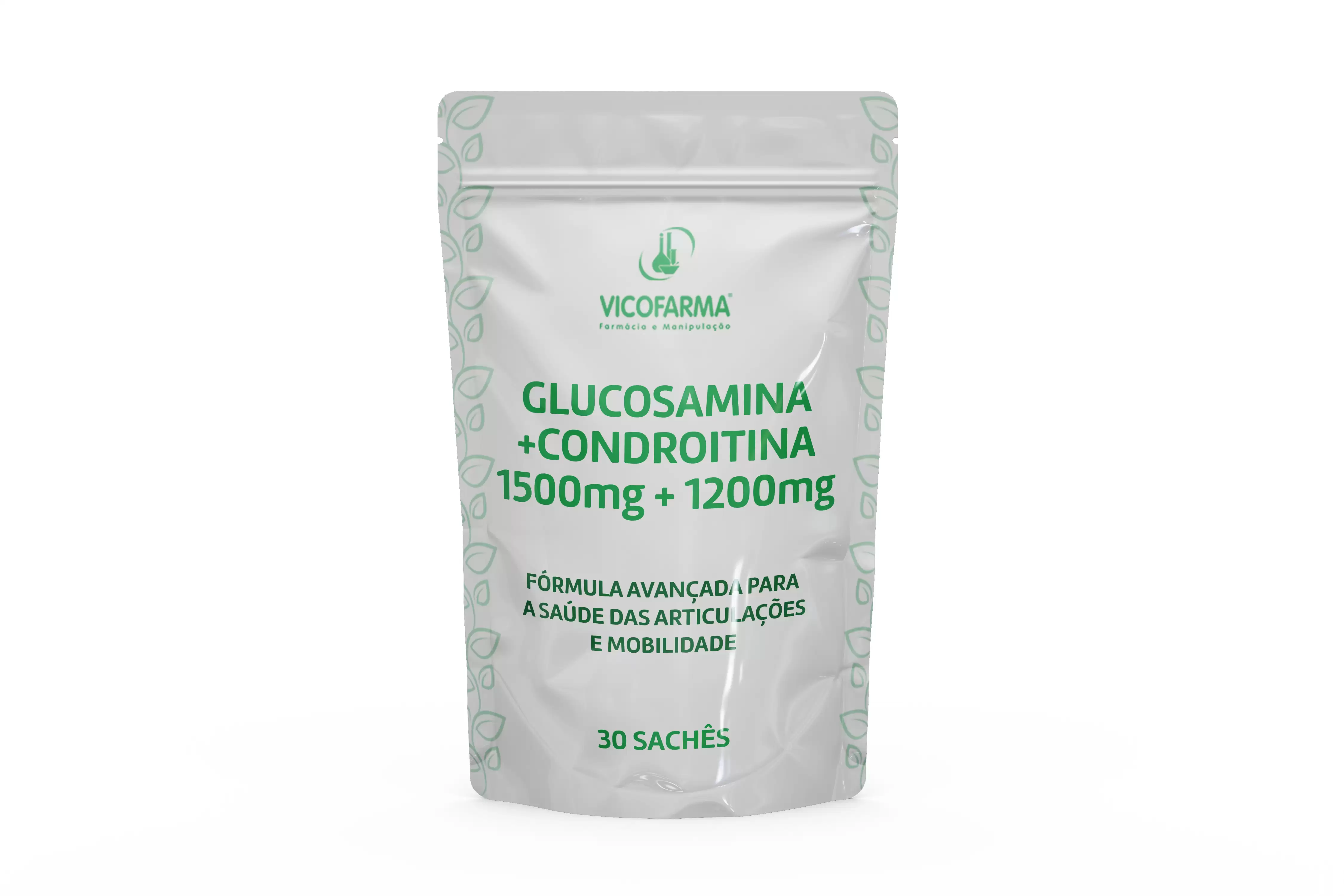 Glucosamina + Condroitina – Saúde das Articulações e Mobilidade – 30 Sachês
