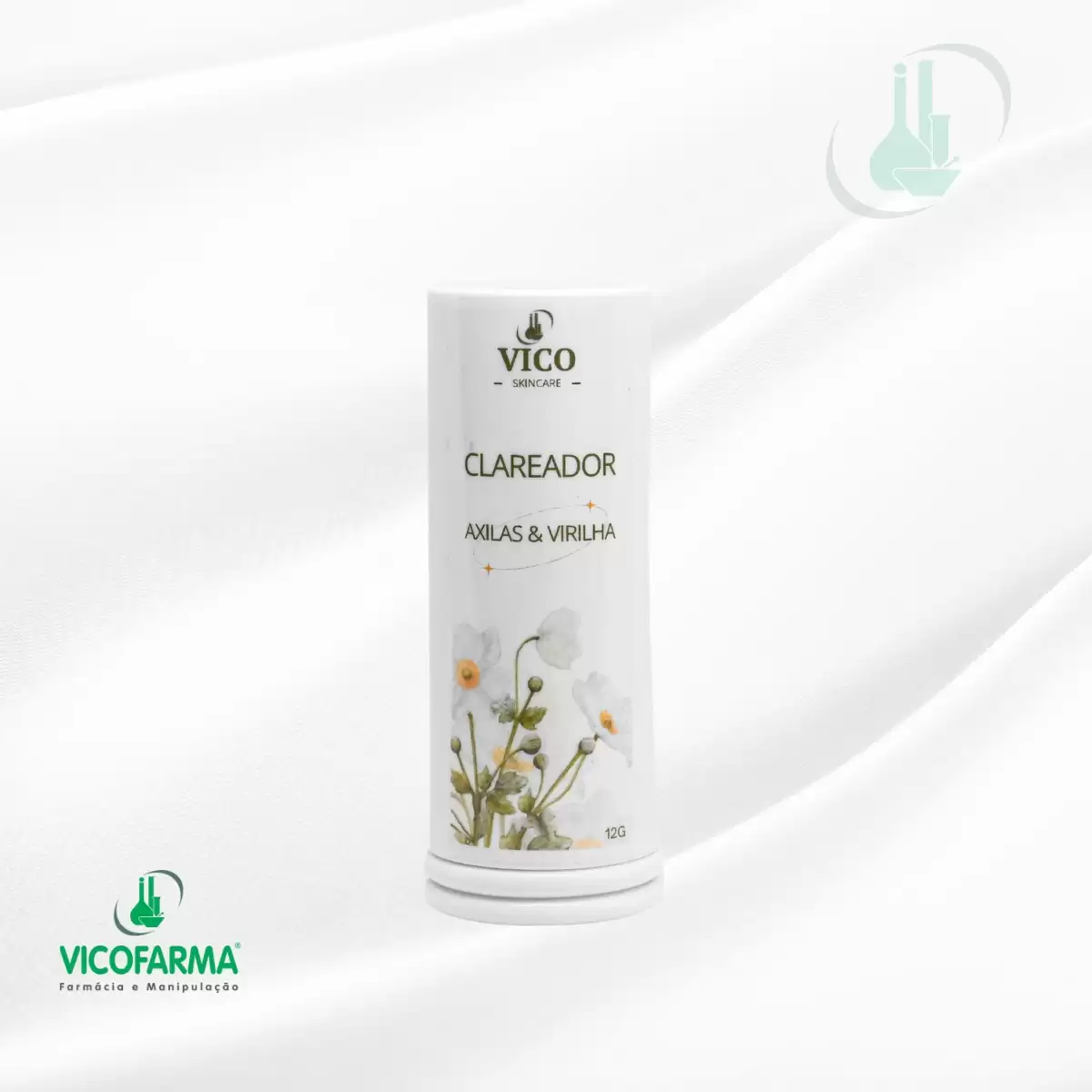 Stick Clareador de Axilas e Virilhas