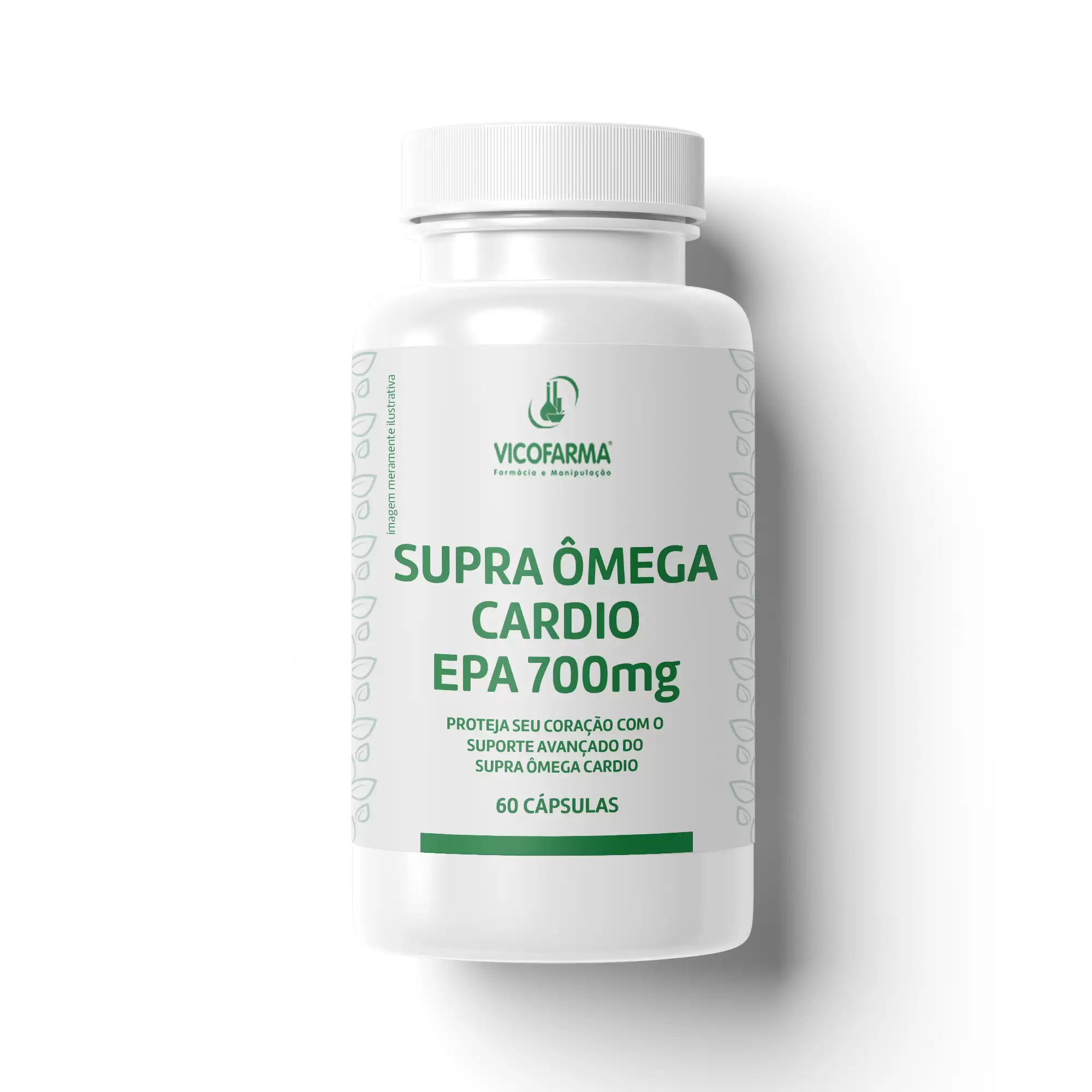 Supra Ômega Cardio EPA 700mg – Suporte Avançado para a Saúde Cardiovascular – 60 Cápsulas Oleosas