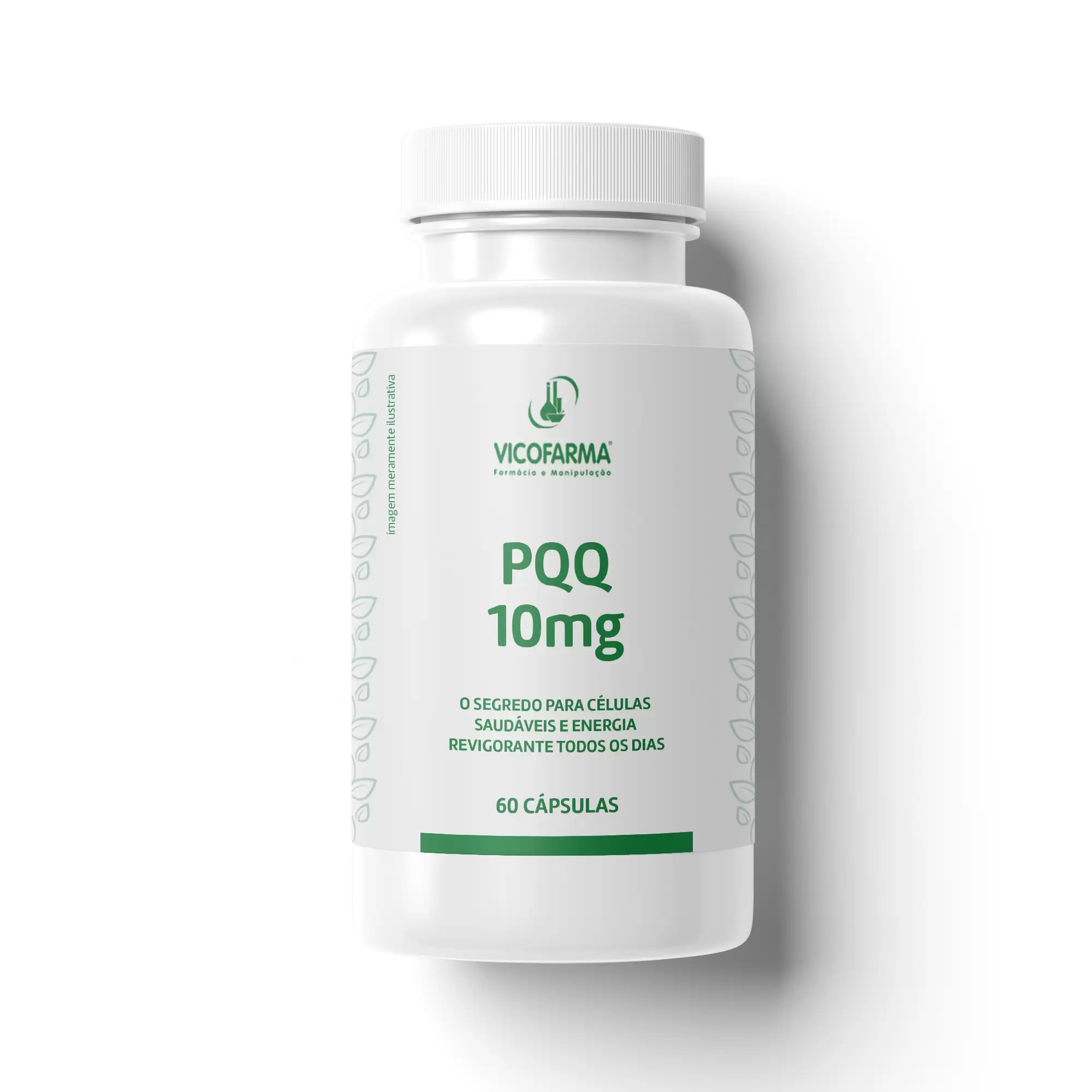 PQQ 10mg – O Suplemento Essencial Para Sua Energia E Saúde Mitocondrial – 60 Cápsulas