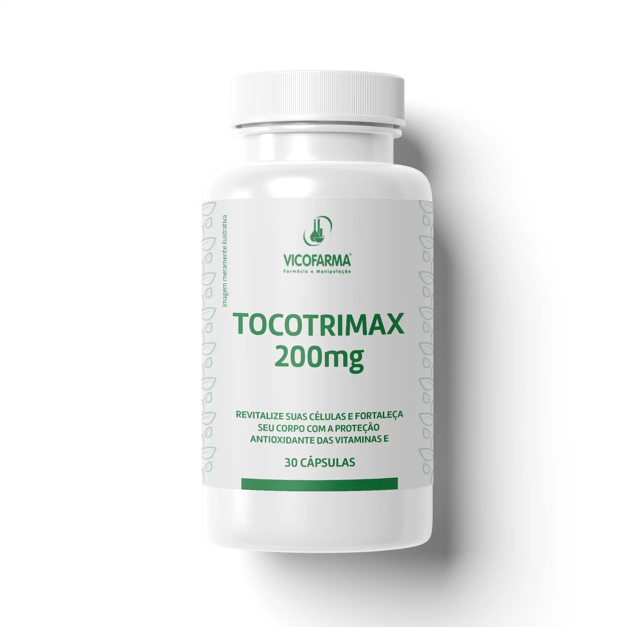Tocotrimax 200mg – Proteção antioxidante e saúde celular – 30 Cápsulas