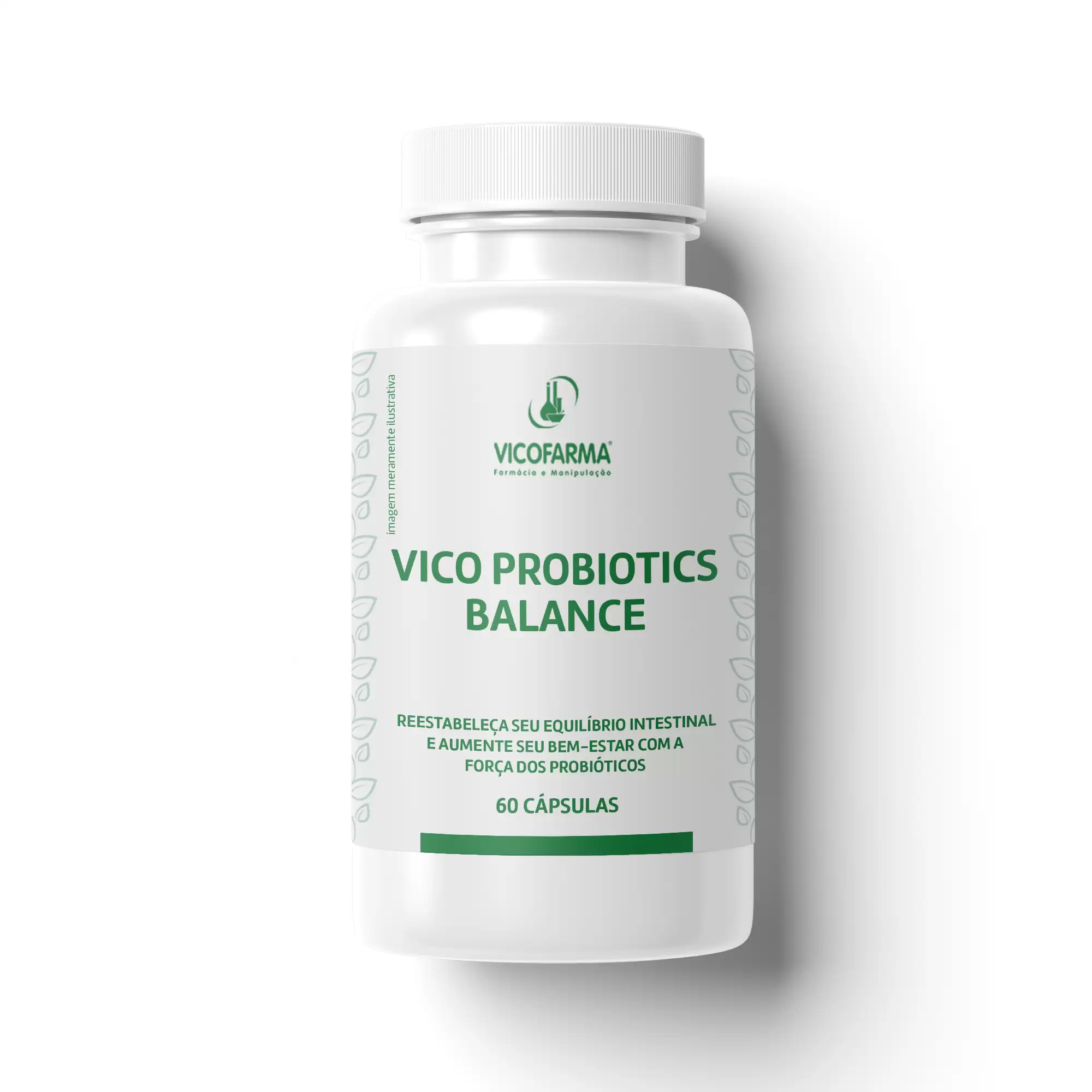 Vico Probiotics Balance – 60 Cápsulas Gastrorresistentes