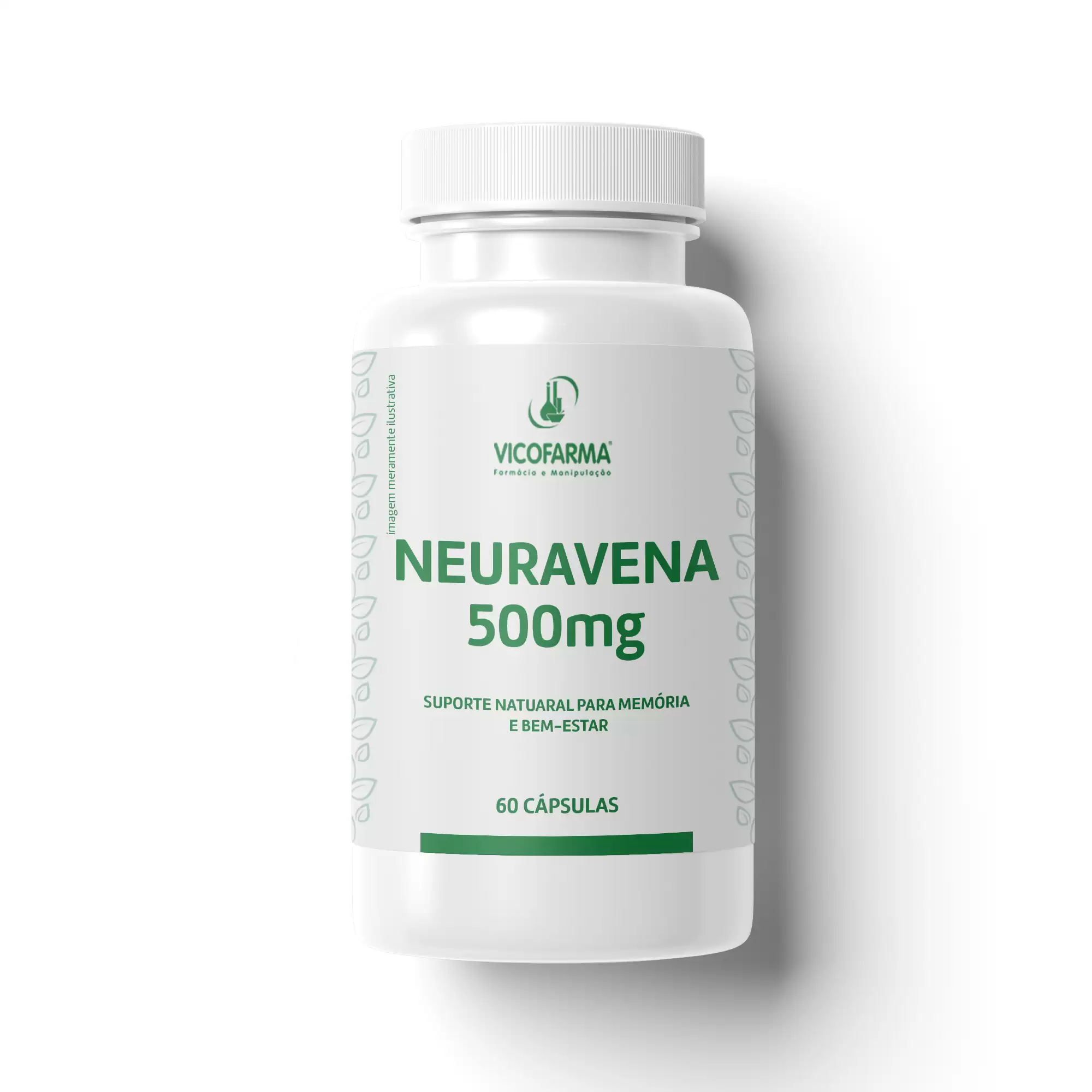 Neuravena 500mg – Memória e Bem-Estar – 60 Cápsulas