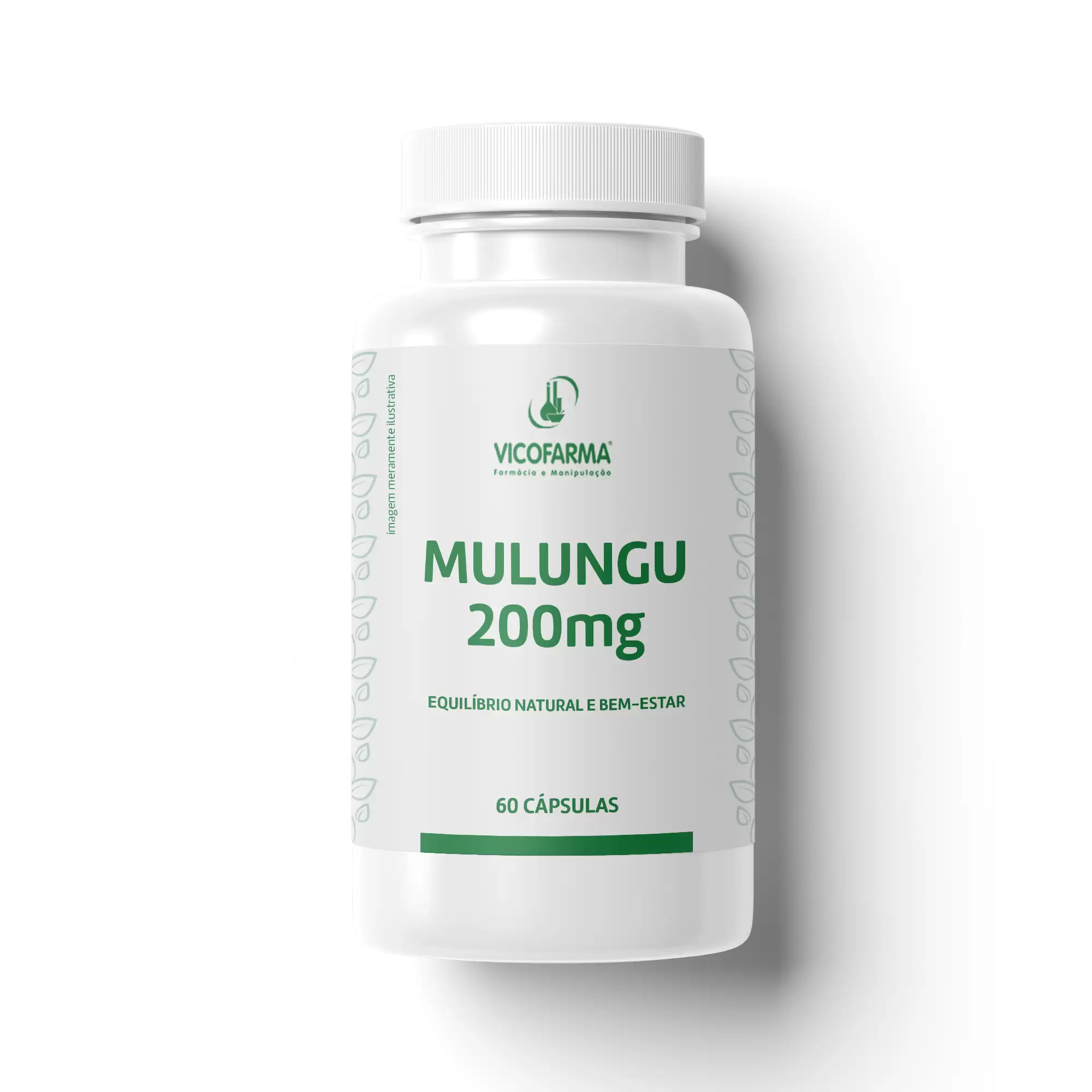 Mulungu 200mg – Equilíbrio e Bem-Estar – 60 Cápsulas