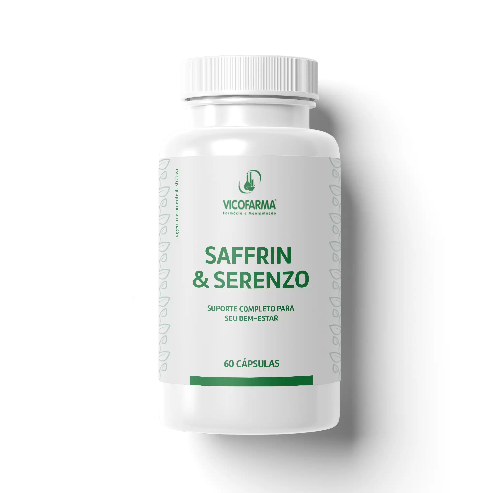 Saffrin & Serenzo – Suporte ao Bem-Estar – 60 Cápsulas