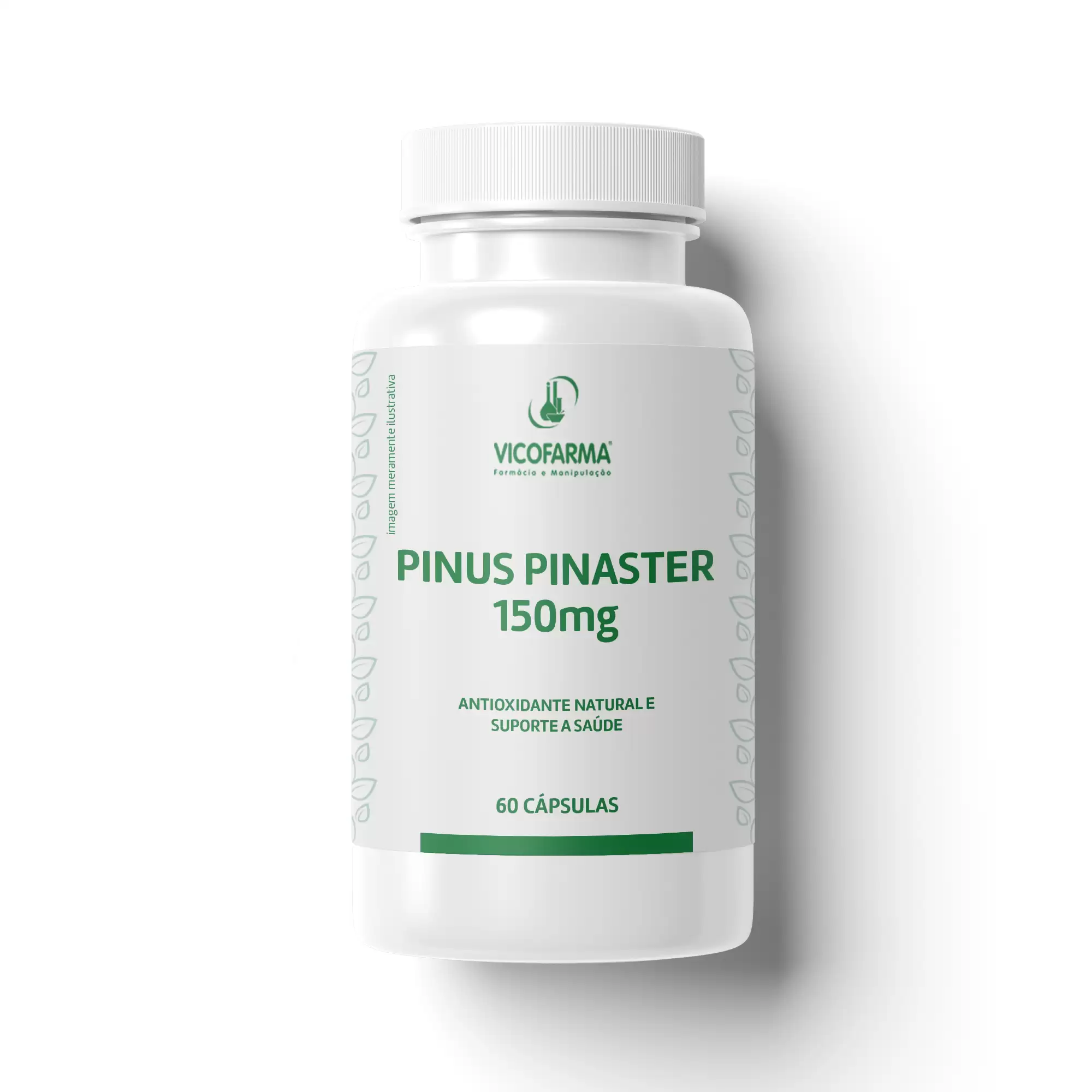 Pinus Pinaster 150mg – Antioxidante Natural – 60 Cápsulas