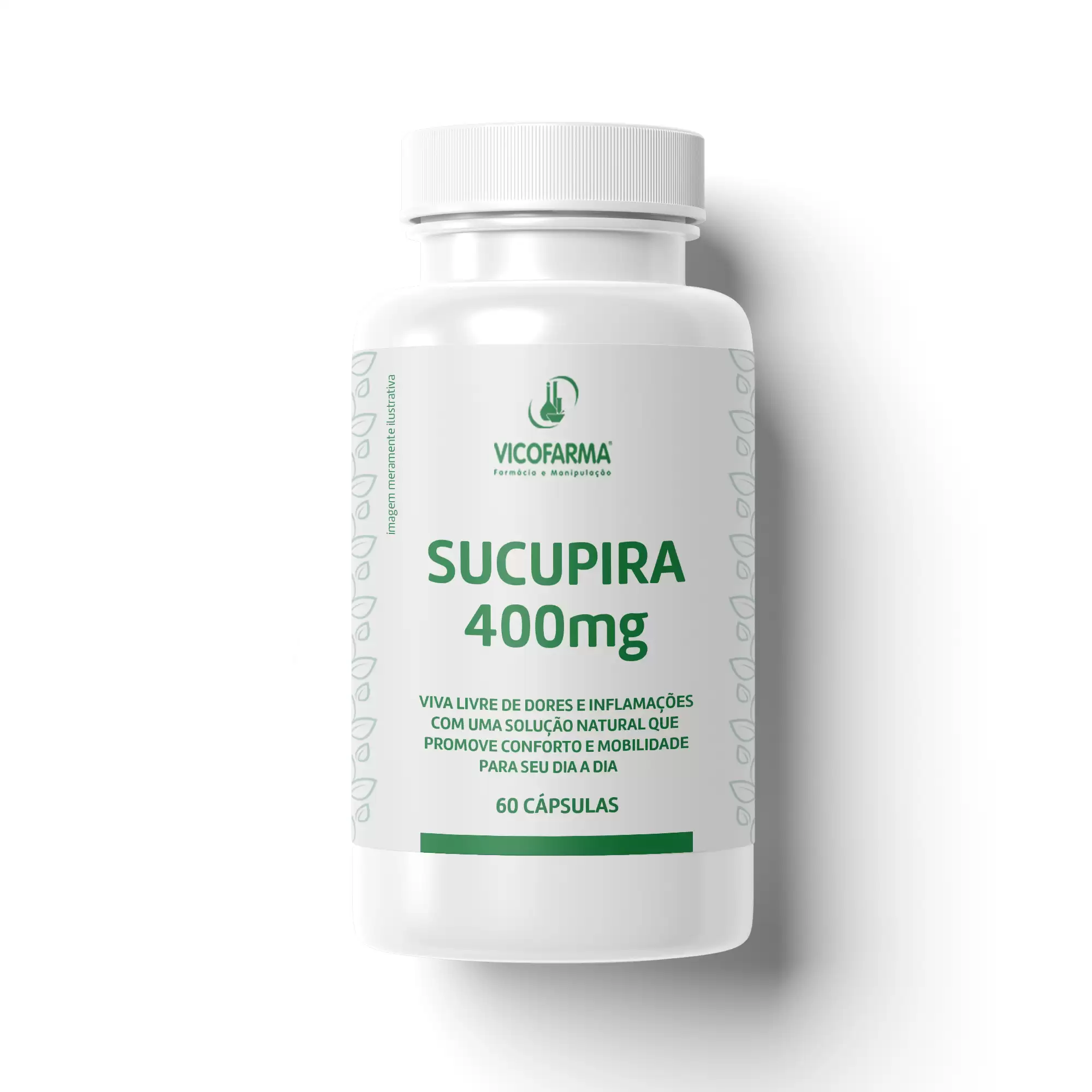 Sucupira 400mg – Fórmula Anti-inflamatória – 60 Cápsulas