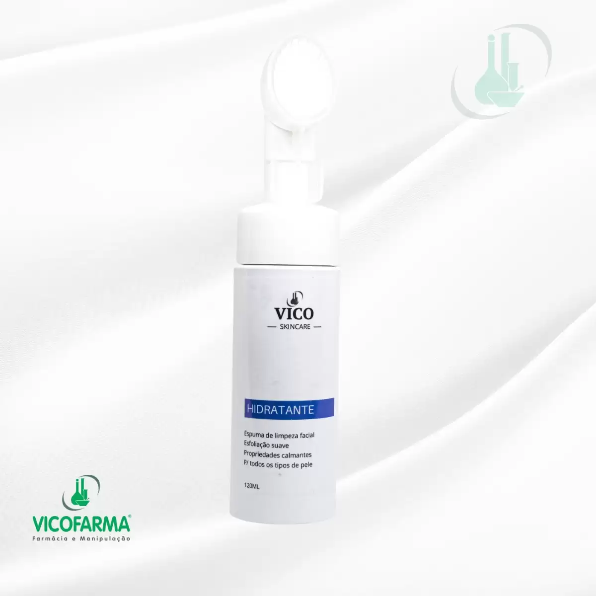 Vico Skincare – Espuma de Limpeza Facial Hidratante